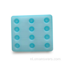 Silicone Rubber 4x4 LED Muziek Knop Pad